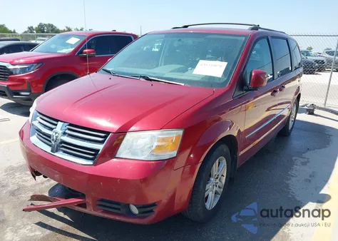 2010 Dodge Grand Caravan Crew из США, поврежденный, VIN 2D4RN6DX8AR384817